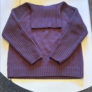 Haven Turtleneck Sweater in Rich Purple Size Small